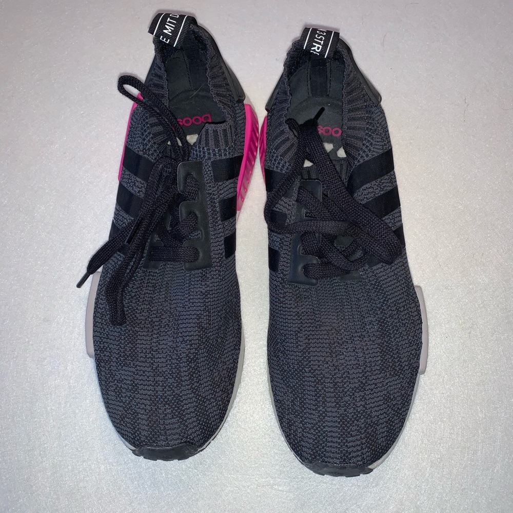 Black adidas sneakers